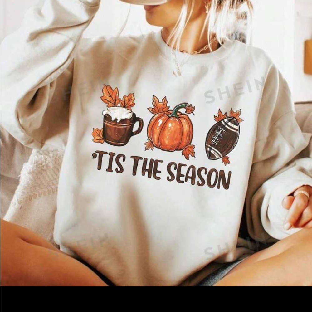 Beige fall sweater